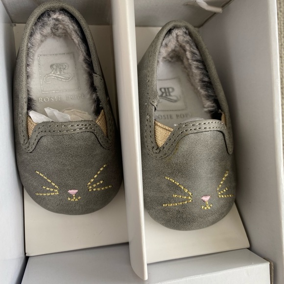 Rosie Pope - ballet flats/ baby’s first shoes / warm lining - Picture 3 of 6